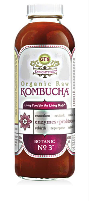 Gt's Enlightened: Kombucha Organic Botanic #3, 16 Oz