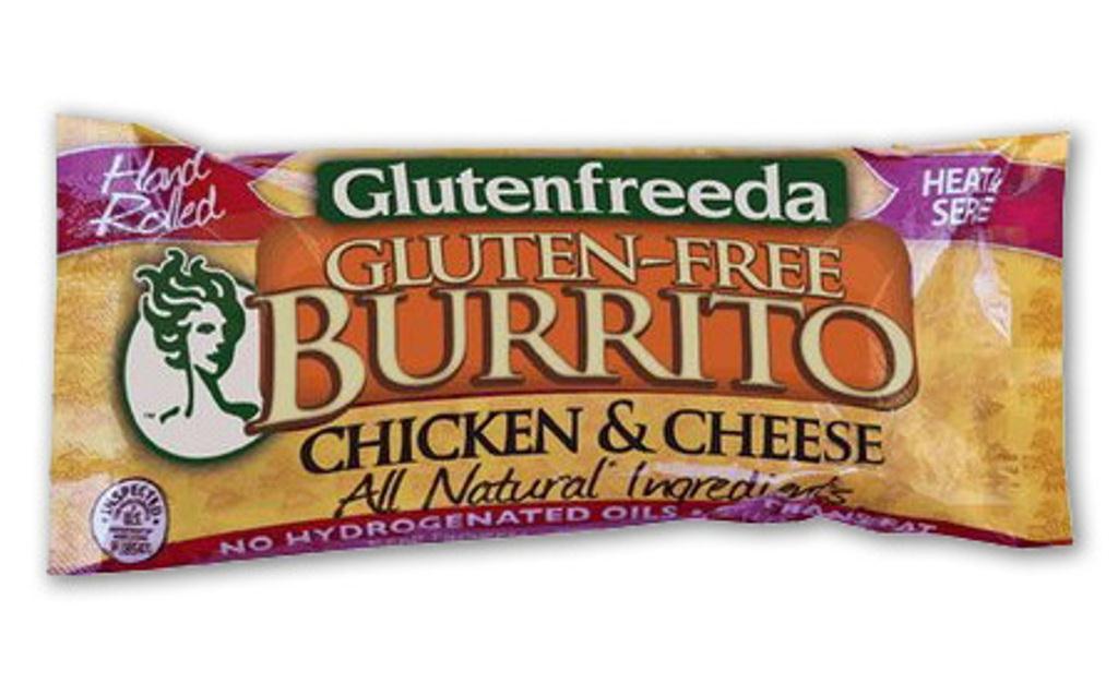 Glutenfreeda: Chicken & Cheese Gluten-free Burrito, 4 Oz