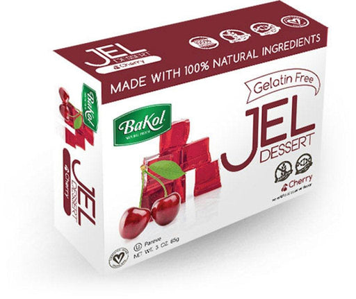 Bakol: 100% Natural Jel Dessert Cherry, 3 Oz