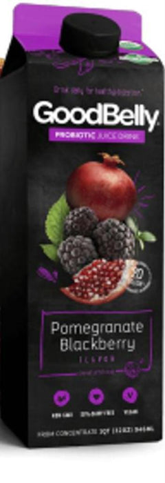 Good Belly: Probiotic Juice Drink Pomegranate Blackberry, 32 Oz