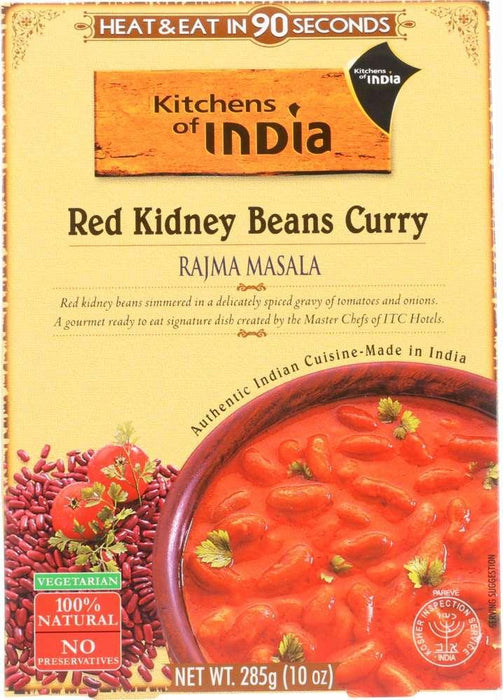 Kitchens Of India: Rajma Masala Red Kidney Beans Curry, 10 Oz