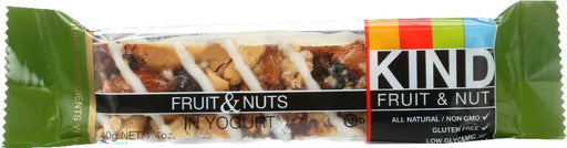 Kind: Fruit And Nut Bar Fruit And Nuts In Yogurt, 1.4 Oz