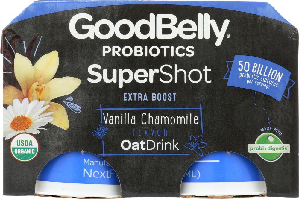 Good Belly: Vanilla Chamomile Super Shot 4pk (10.800 Fo)