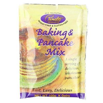 Pamelas: Pancake & Baking Mix Wheat And Gluten Free, 3.52 Oz