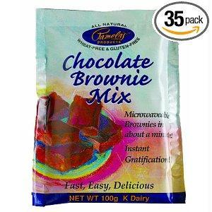 Pamela's Products: Gluten Free Brownie Mix Chocolate, 3.52 Oz