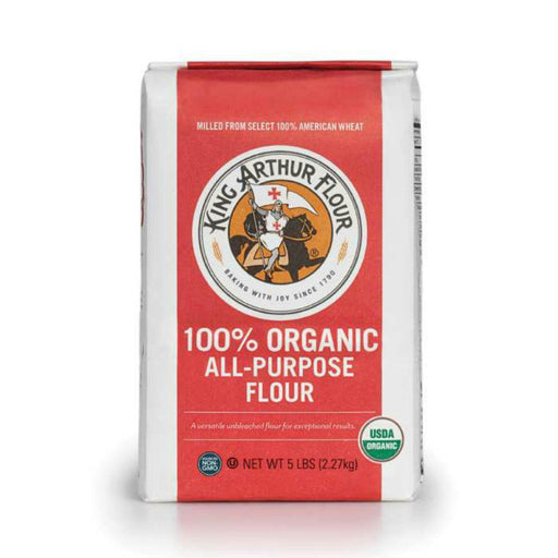 King Arthur Flour: Organic Unbleached All Purpose Flour, 5 Lbs