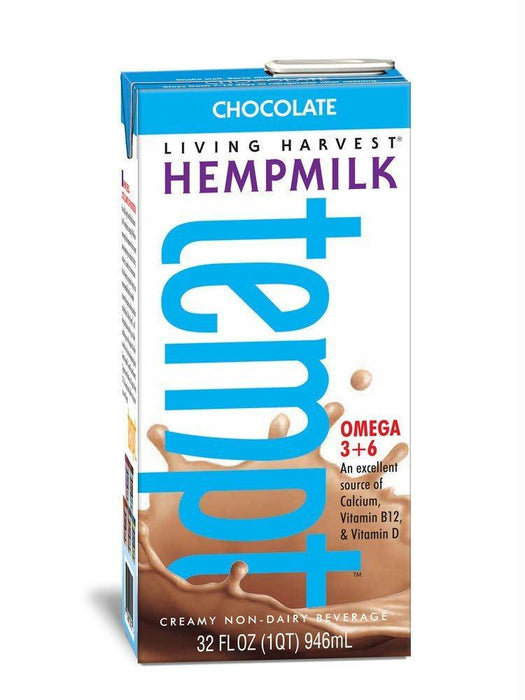 Living Harvest: Tempt Hempmilk Creamy Non-dairy Beverage Chocolate, 32 Oz