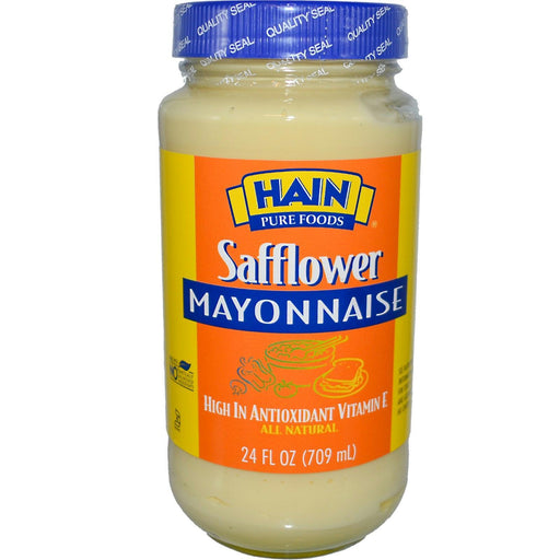 Hain Pure Foods: Safflower Mayonnaise, 24 Fl Oz