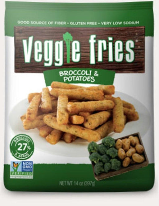 Veggie Fries: All Natural Broccoli And Potato Fries, 14 Oz