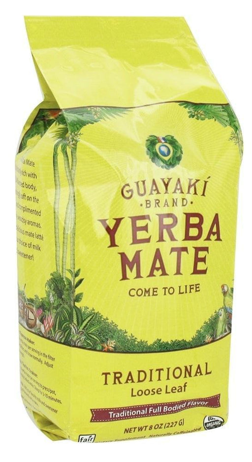 Guayaki: Organic Yerba Mate Traditional Loose Leaf, 8 Oz