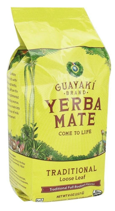 Guayaki: Organic Yerba Mate Traditional Loose Leaf, 8 Oz