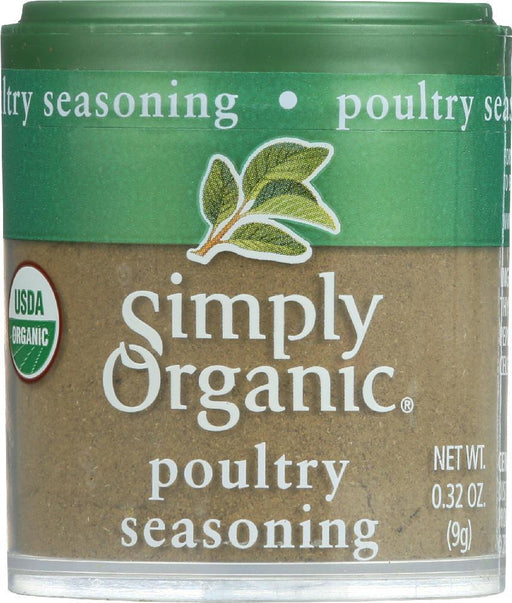 Simply Organic: Mini Poultry Seasoning, .32 Oz