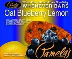 Pamela's: Whenever Bars Oat Blueberry Lemon Gluten Free, 7.05 Oz