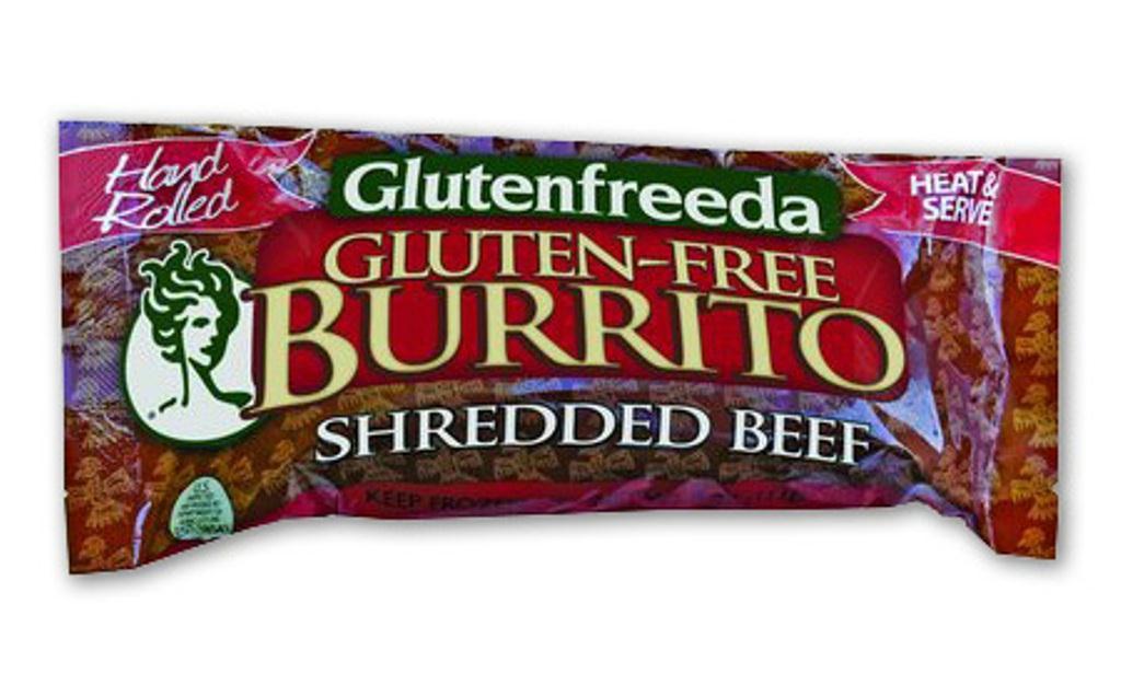 Glutenfreeda's: Gluten Free Shredded Beef Burrito, 4 Oz