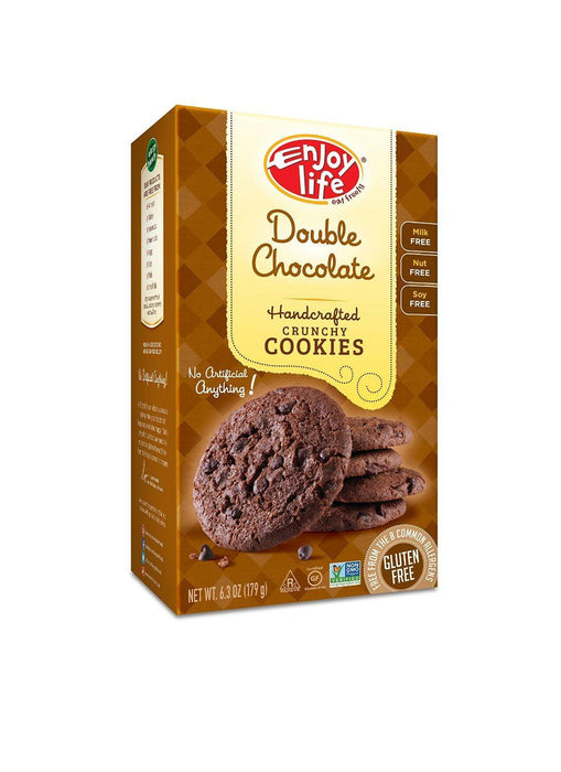 Enjoy Life: Handcrafted Crunchy Cookies Double Chocolate, 6.3 Oz