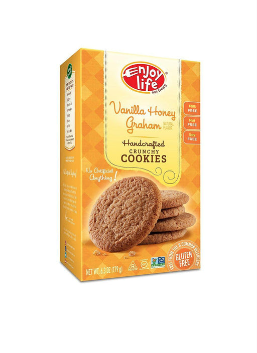 Enjoy Life: Handcrafted Crunchy Cookies Vanilla Honey Graham, 6.3 Oz