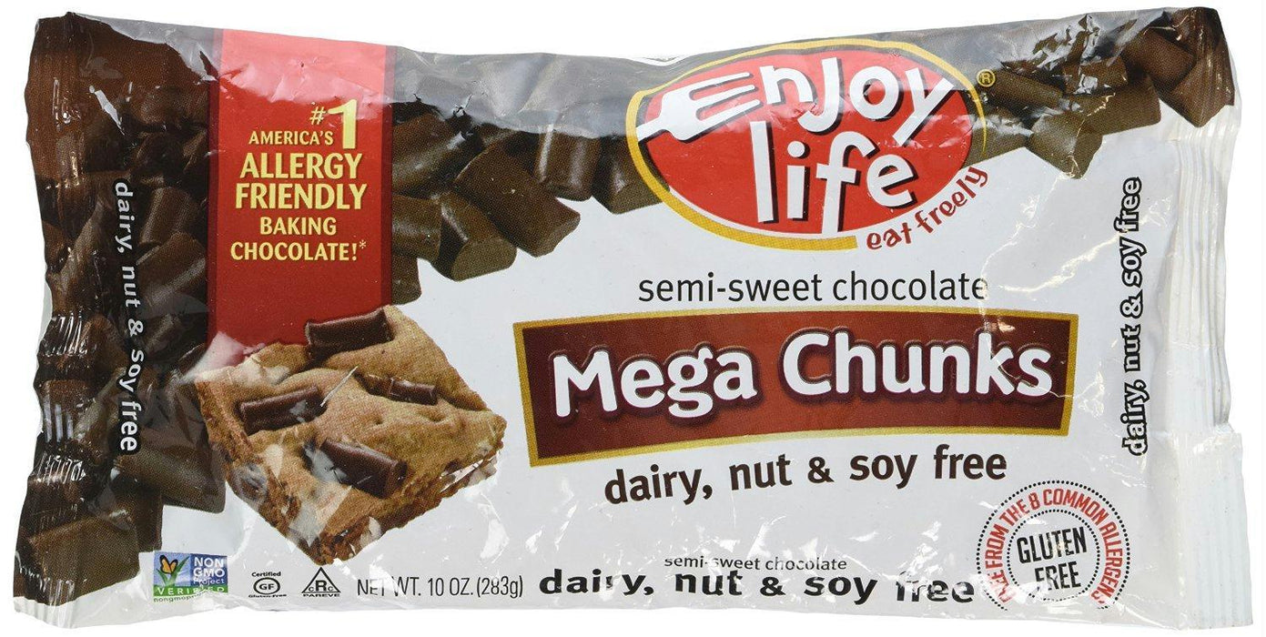 Enjoy Life: Semi-sweet Chocolate Mega Chunks, 10 Oz