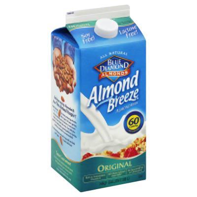 Blue Diamond: Almond Breeze Almondmilk Original, 64 Oz