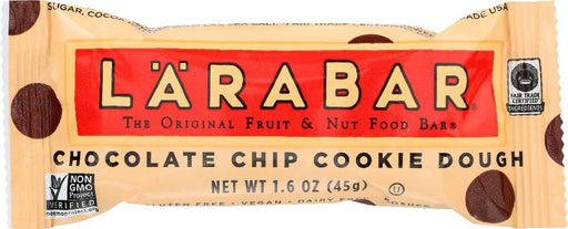 Larabar: Chocolate Chip Cookie Dough Fruit & Nut Bar, 1.6 Oz