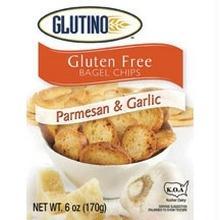 Glutino: Bagel Chips Gluten Free Parmesan & Garlic, 6 Oz