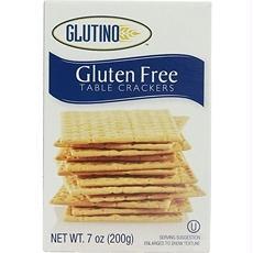 Glutino: Table Crackers Gluten Free, 7 Oz