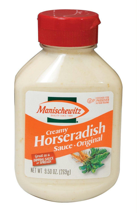 Manischewitz: Creamy Horseradish Sauce Original, 9.5 Oz