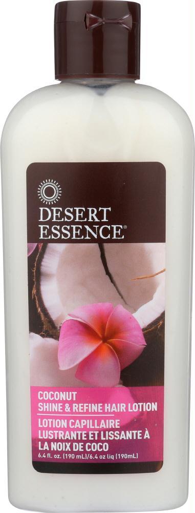 Desert Essence: Lotion Hair Shine And Refine, 6.4 Fl Oz