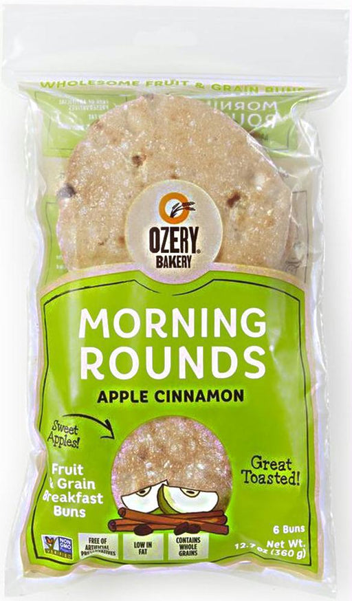 Ozery Bakery: Morning Rounds Apple Cinnamon Bread, 12.7 Oz