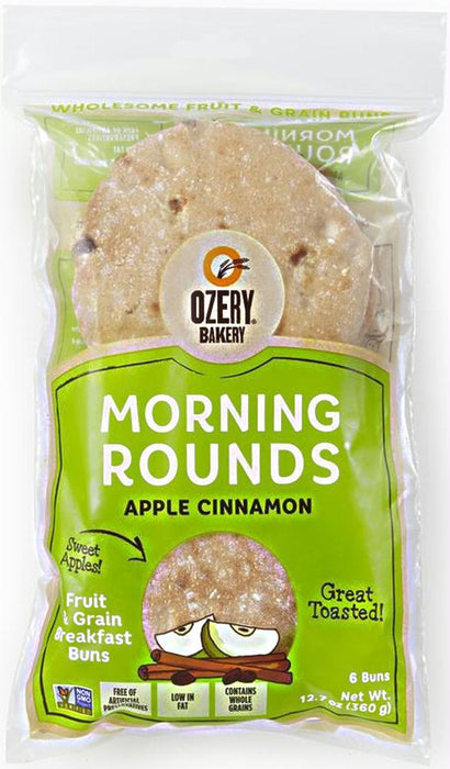 Ozery Bakery: Morning Rounds Apple Cinnamon Bread, 12.7 Oz