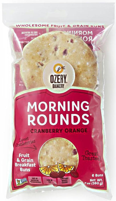 Ozery Bakery: Morning Rounds Cranberry Orange Bread, 12.7 Oz