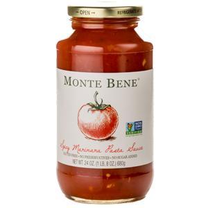 Monte Bene: Sauce Pasta Spicy Marinara, 24 Oz