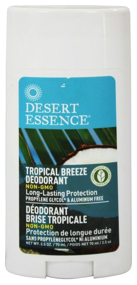 Desert Essence: Deodorant Tropical Breeze, 2.5 Oz