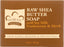 Nubian Heritage: Bar Soap Raw Shea Butter With Soy Milk Frankincense And Myrrh, 5 Oz