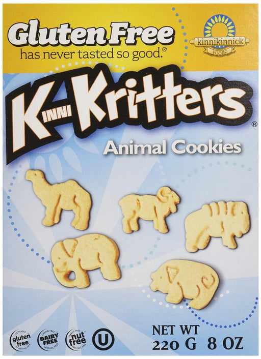 Kinnikinnick: Gluten Free Kinnikritters Animal Cookies, 8 Oz