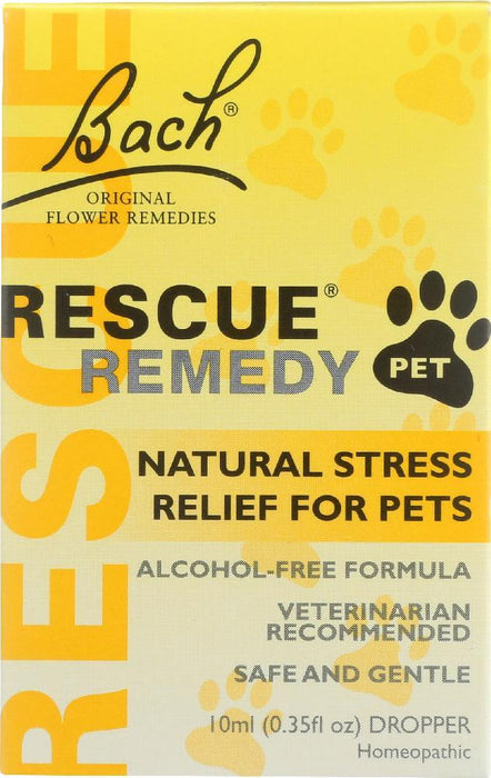 Bach: Flower Remedies Pet Rescue Remedy, 0.35 Oz