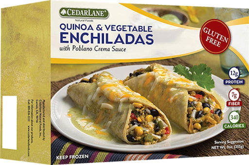 Cedarlane: Natural Foods Quinoa & Vegetable Enchiladas, 9 Oz