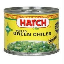 Hatch: Peeled Chopped Green Chiles Mild, 4 Oz