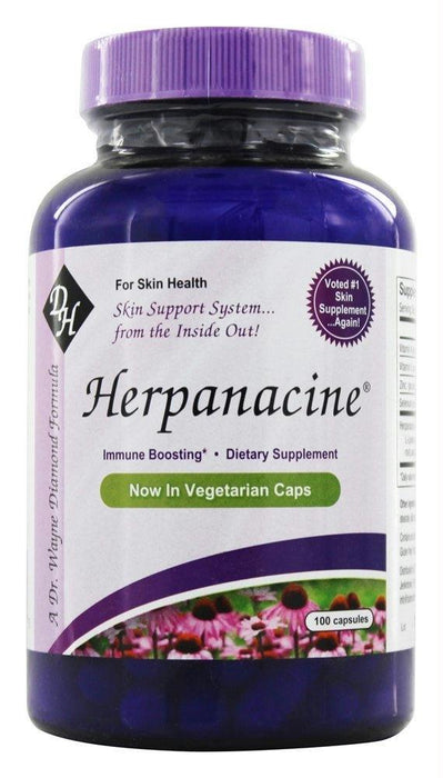 Herpanacine: Skin Support, 100 Vegetarian Capsules