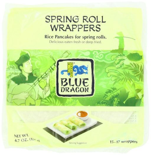 Blue Dragon: Vietnamese Spring Roll Wrappers, 4.7 Oz