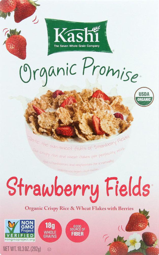 Kashi: Whole Grain Cereal Strawberry Fields, 10.3 Oz