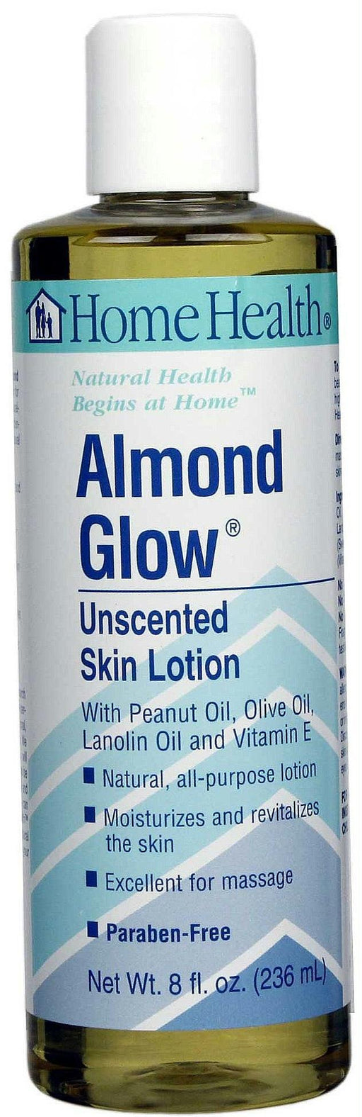 Home Health: Almond Glow Skin Lotion Unscented, 8 Oz