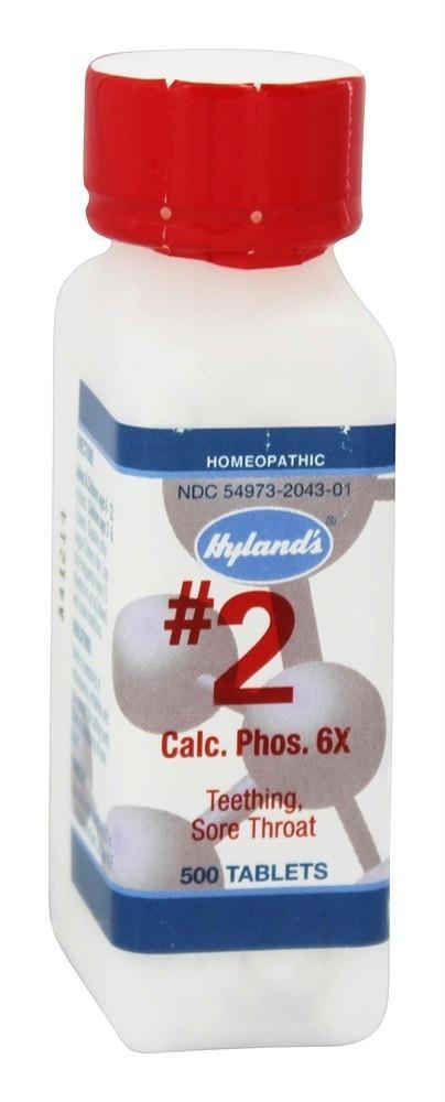 Hylands: #2 Calcarea Phosphorica 6x, 500 Tablets