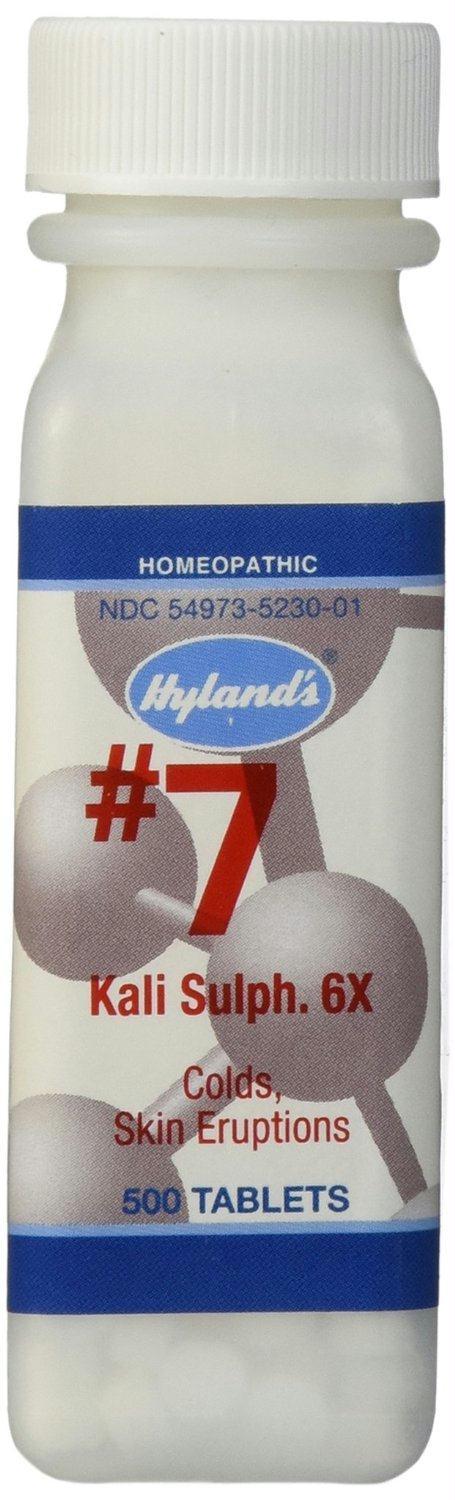 Hyland's: No.7 Kali Sulphate 6x, 500 Tablets