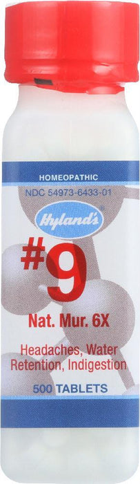 Hyland's: No.9 Natrum Muriaticum 6x, 500 Tablets