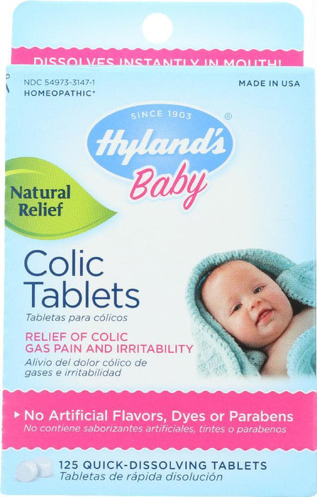 Hyland's: Baby Colic Tablets, 125 Tablets