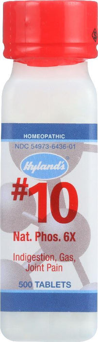 Hyland's: No.10 Natrum Phosporicum 6x, 500 Tablets