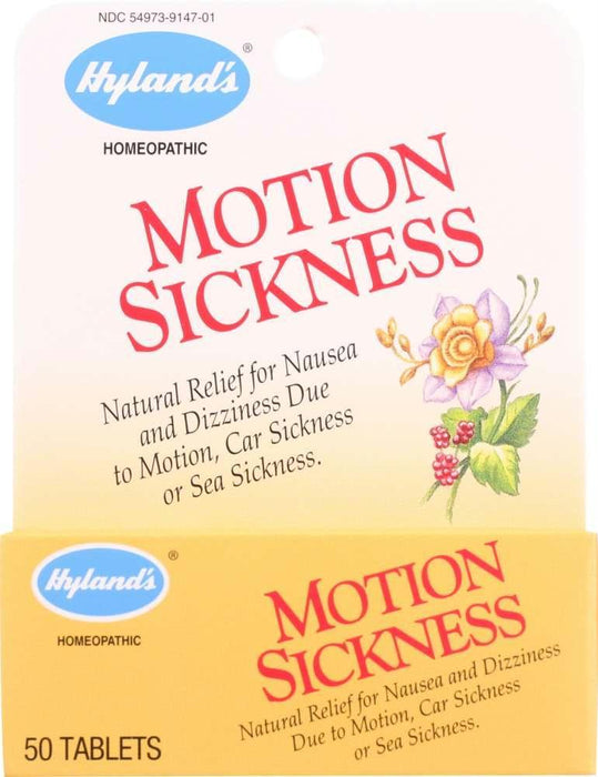 Hyland's: Motion Sickness, 50 Tablets