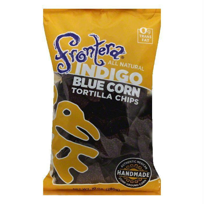 Frontera: Indigo Blue Corn Stone-ground Tortilla Chips, 10 Oz