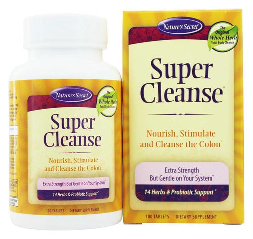 Nature's Secret: Super Cleanse, 100 Tablets