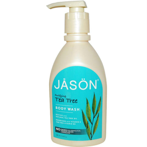 Jason: Body Wash Purifying Tea Tree, 30 Oz